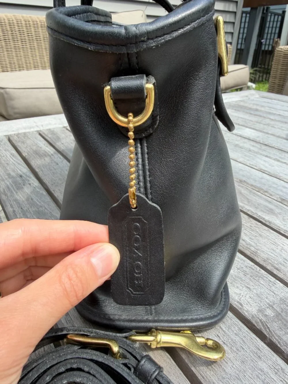 Coach vintage black